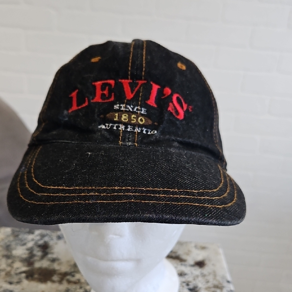 Vintage Rare 90's Levi's Denim Cap